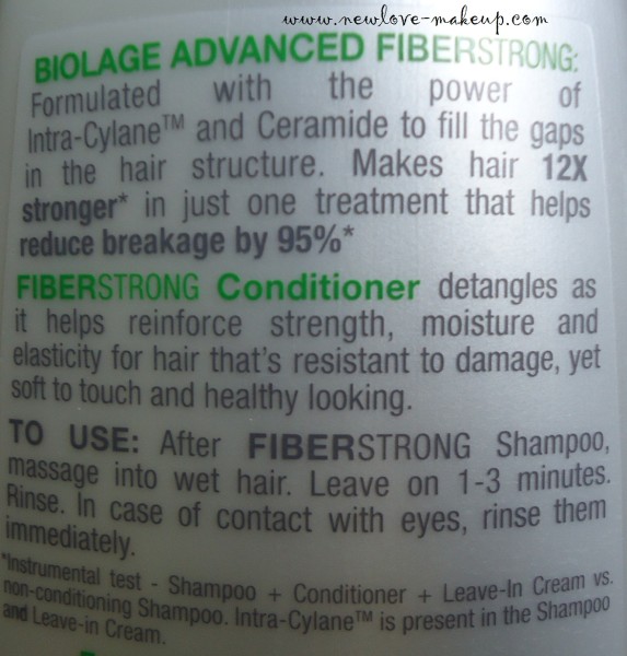 Matrix Biolage Advanced Fiberstrong Treatment and Range Review