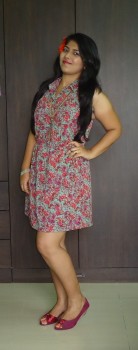 OOTD: Summer Floral Dress, Indian Fashion Blog, Outfit Posts and Ideas