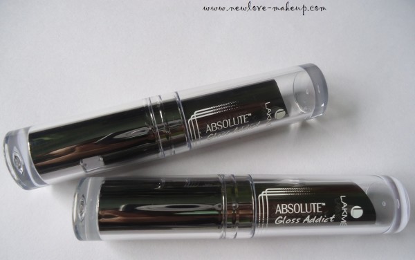 Lakme Absolute Gloss Addict Lipsticks Red Delight,Desert Rose Review,Swatches