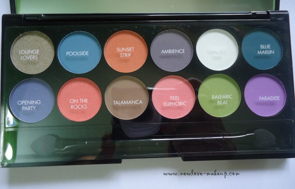 Sleek MakeUP Del Mar Volume-I i-Divine Palette Review, Swatches