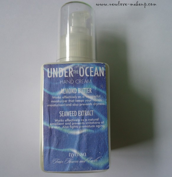 Nyassa Under The Ocean Hand Cream Review
