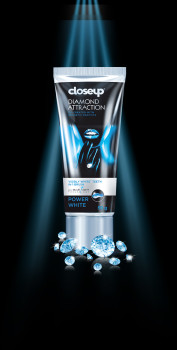 Instant White Smile with the New Closeup Diamond Attraction