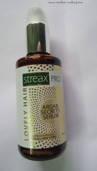Streax Pro Lovely Hair Argan Secrets Serum Review