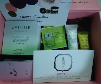 August My Envy Box Review, Indian Makeup and Beauty Blog