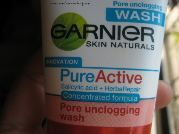 Garnier Pure Active Deep Pore Unclogging Face Wash Review