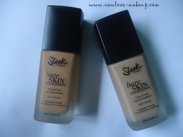 Sleek MakeUP Bare Skin Foundation Barley and Praline Review, Swatches, FOTD, Indian Beauty Blog