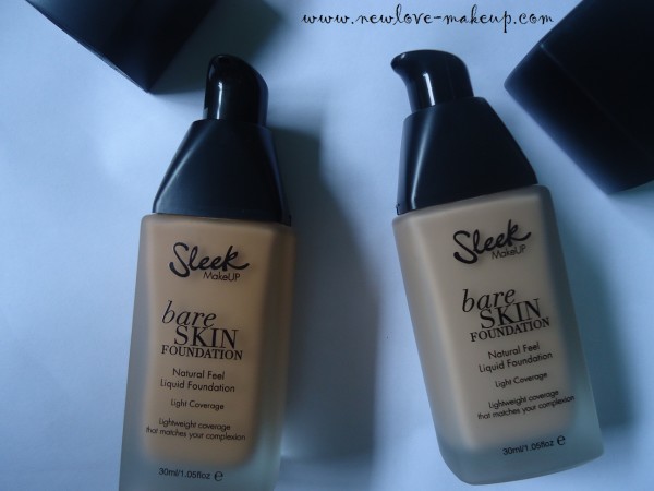 Sleek MakeUP Bare Skin Foundation Barley and Praline Review, Swatches, FOTD, Indian Beauty Blog