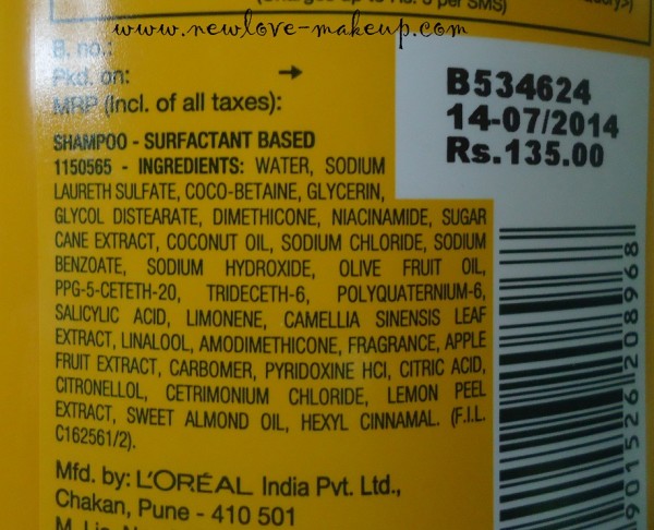 Garnier Fructis Triple Nutrition Shampoo, Conditioner Review