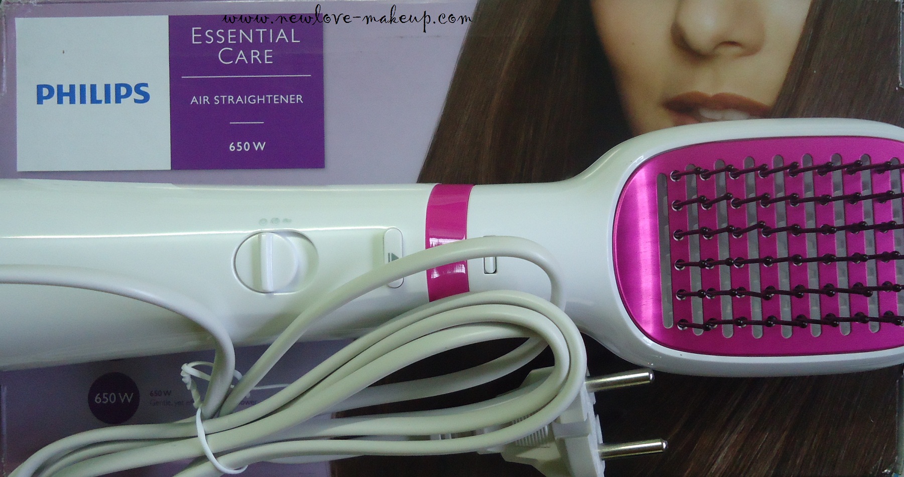 Philips Essential Care Air Straightener HP8658 Review - New Love - Makeup