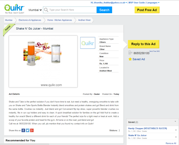 How You Can #ShopQuikr on Quikr.com