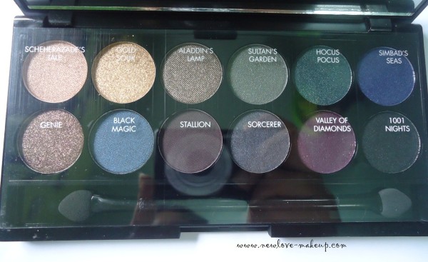 Sleek MakeUP i-Divine Arabian Nights Palette Review, Swatches & International Giveaway