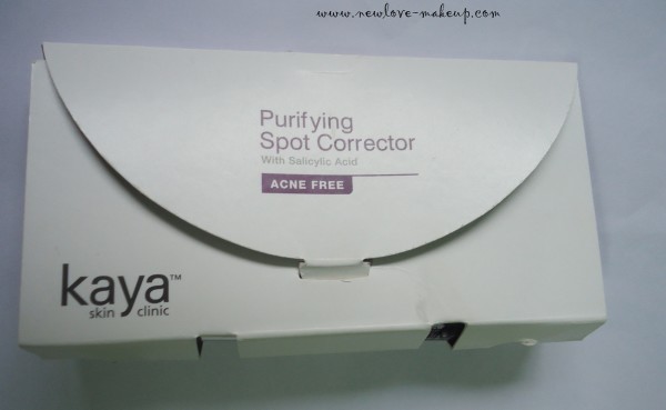 Kaya Purifying Spot Corrector Acne Free Review, Heal Acne and Remove Scars Easily, Indian Makeup and Beauty Blog