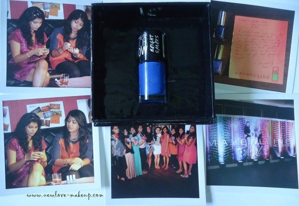 Maybelline ColorShow Bright Sparks Blazing Blue NOTD, New Launch Maybelline India