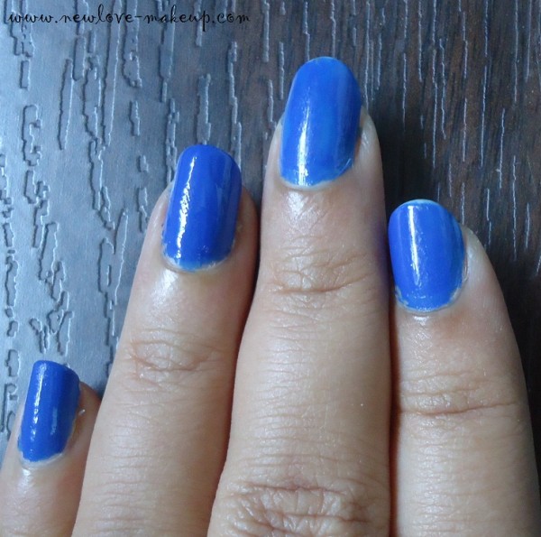 Maybelline ColorShow Bright Sparks Blazing Blue NOTD, New Launch Maybelline India
