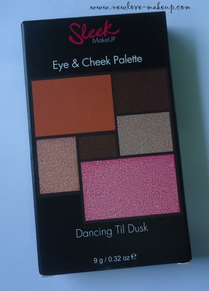 Sleek MakeUP Eye & Cheek Palette Dancing Till Dusk Review, Swatches