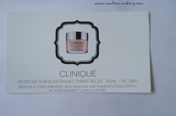 Anniversary October My Envy Box Review curated vy Vogue India, Estee Lauder, Clinique, H2O+,  Sebastian 9, Skin Yoga,Tatouage Gold Tattoo