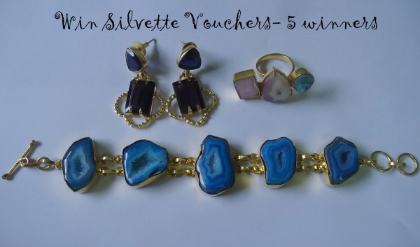 A New Look with 'Silvette'- Giveaway, Accessories, Silver and Stone Jewellery, Indian Fashion Blog