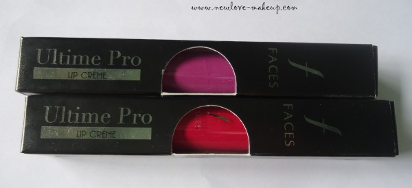 Faces Canada Ultime Pro Lip Creme Fuchsia Sparkler and Grape Martini Review,Swatches