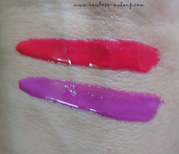 Faces Canada Ultime Pro Lip Creme Fuchsia Sparkler and Grape Martini Review,Swatches