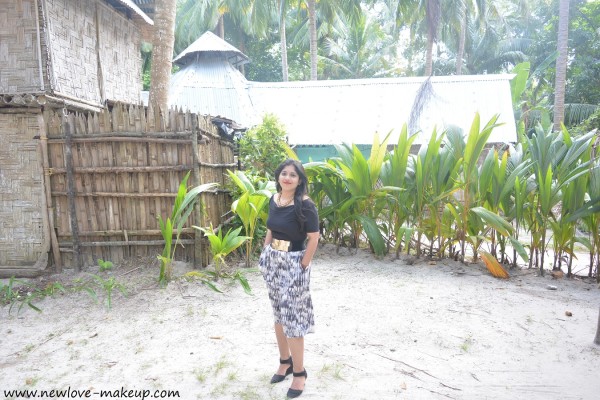 OOTD: Off Shoulder Black Printed Midi Dress, StalkBuyLove,Indian Fashion Blog, Outfit Posts