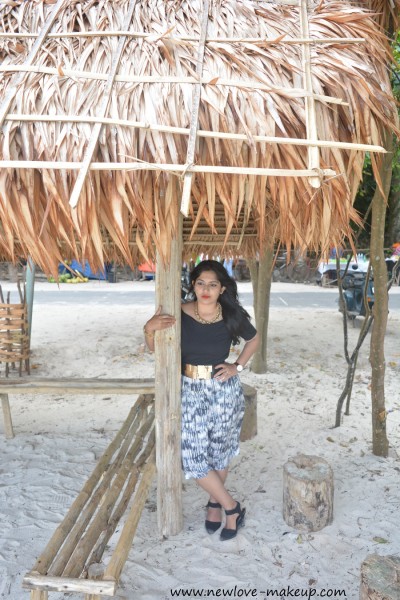 OOTD: Off Shoulder Black Printed Midi Dress, StalkBuyLove,Indian Fashion Blog, Outfit Posts