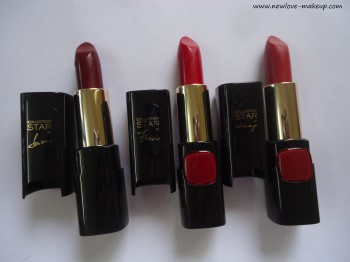 L'Oreal Paris Color Riche Pure Reds Lipsticks Review,Swatches