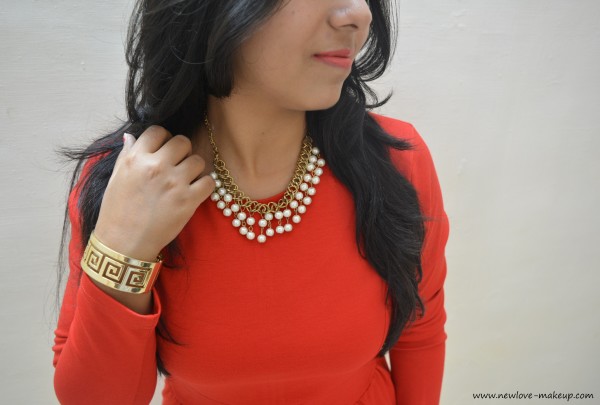OOTD: Cliché Red on Valentine's Day, Outfit Posts, Indian Fashion Blog, Jifsy