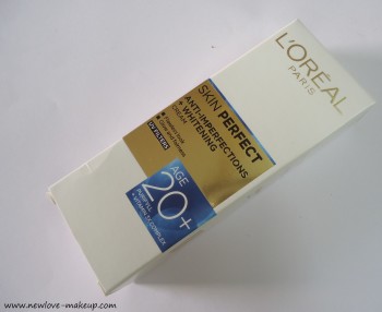 L'Oreal Paris Skin Perfect Cream Age 20+ Review, L'Oreal Paris India, Skin Care, Indian Beauty Blog