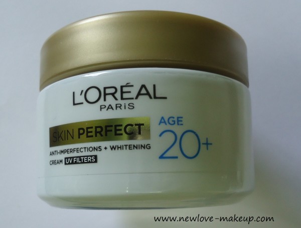 L'Oreal Paris Skin Perfect Cream Age 20+ Review, L'Oreal Paris India, Skin Care, Indian Beauty Blog
