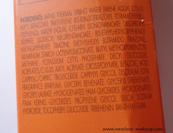 Avene New Dry Touch Emulsion Sunscreen SPF50+ Review, Indian Beauty Blog