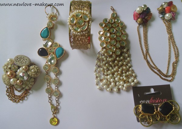 Beautiful Jewellery from Confusion Fashion Accessories, Indian Fashion Blogger, Bridal Jewellery, Accessories