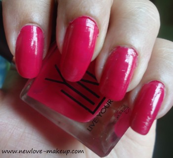 Live Your Now (LYN) Nail Lacquer Review,NOTD