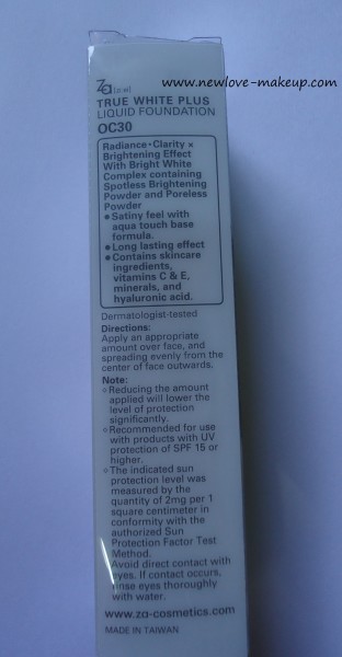 Za True White Liquid Foundation Review, and Swatches, Indian Beauty Blog