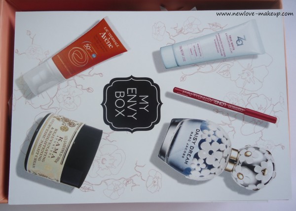 April 2015 My Envy Box Review, Indian Makeup and Beauty Blog