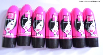 New Elle 18 Color Boost Lipsticks Review,Swatches