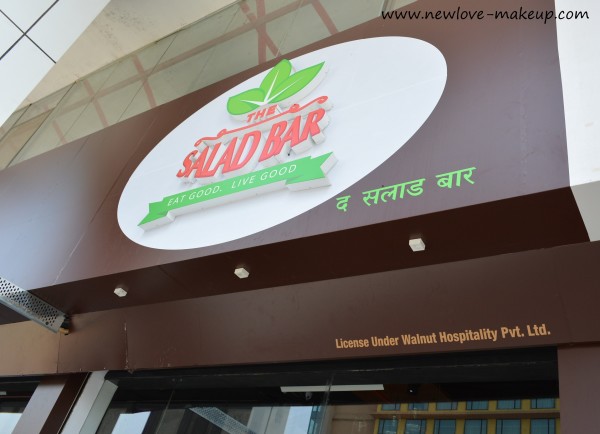Food Review: The Salad Bar & Walnut Cafe, Indian Food Blogger