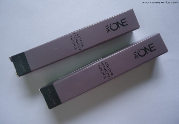 Oriflame The One Colour Unlimited Lipsticks Review,Swatches