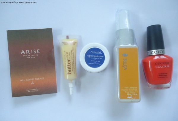 June 'Take Charge' Fab Bag Review,Indian Beauty Blog,Subscription Boxes india