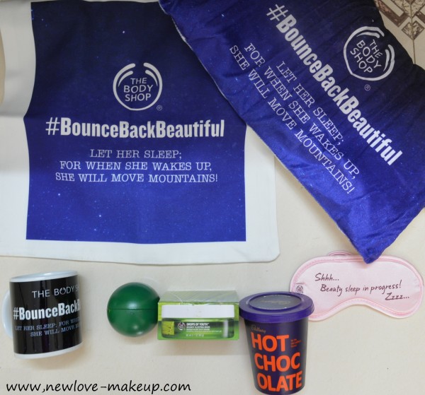 The Body Shop Sleepover with Drops of Youth Bouncy Sleeping Mask
