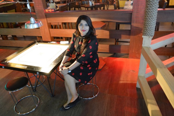 OOTD: Red Lips Embroidered Dress, Indian Fashion Blog, Bombay Fashion Blogger