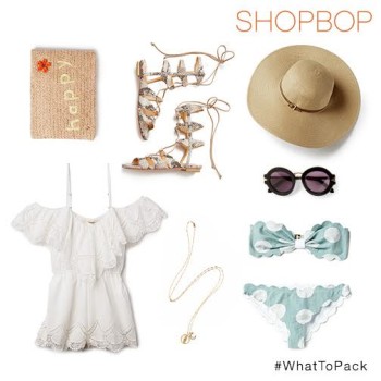 Need a packing list for your get away this summer?, What To Pack, ShopBop