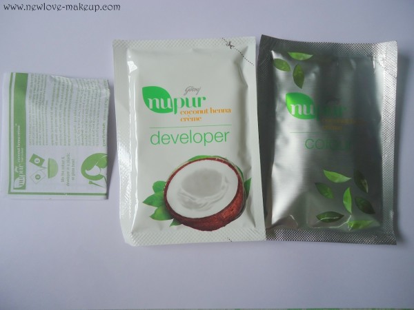 Godrej Nupur Coconut Heena Creme Colour Review,Demo