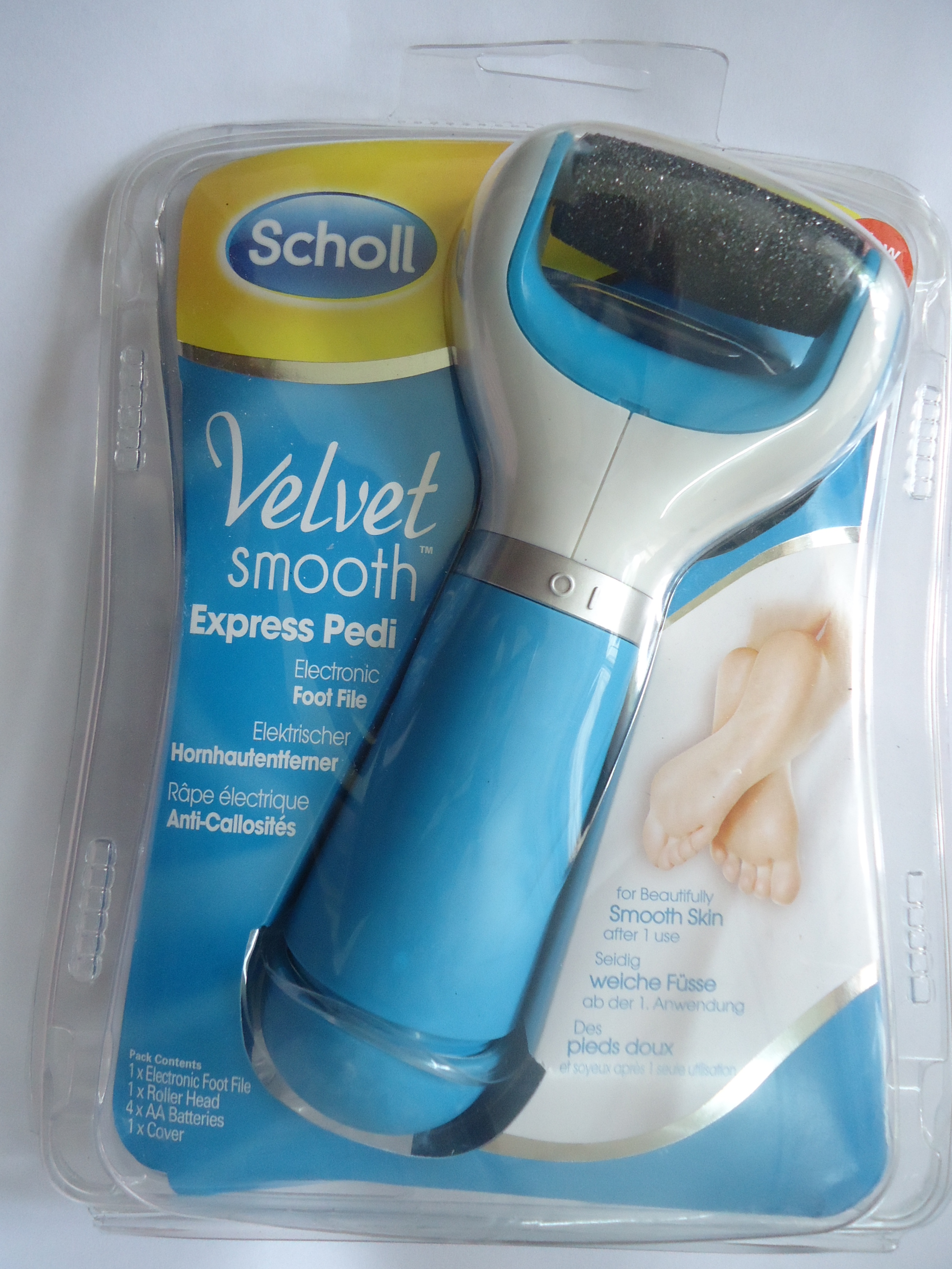 Meetbaar Oplossen Somatische cel Scholl Velvet Smooth Express Pedi Electronic Foot File Review - New Love -  Makeup