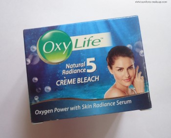 First Impression: OxyLife Natural Radiance Creme Bleach