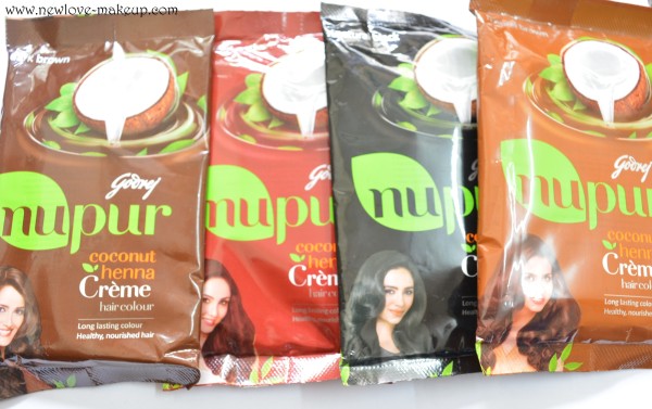 Godrej Nupur Coconut Heena Creme Colour Review,Demo