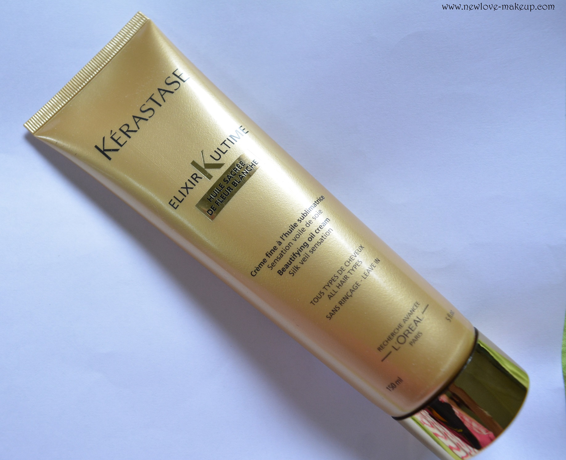 Kerastase Elixir Beautifying Cream Review - New - Makeup