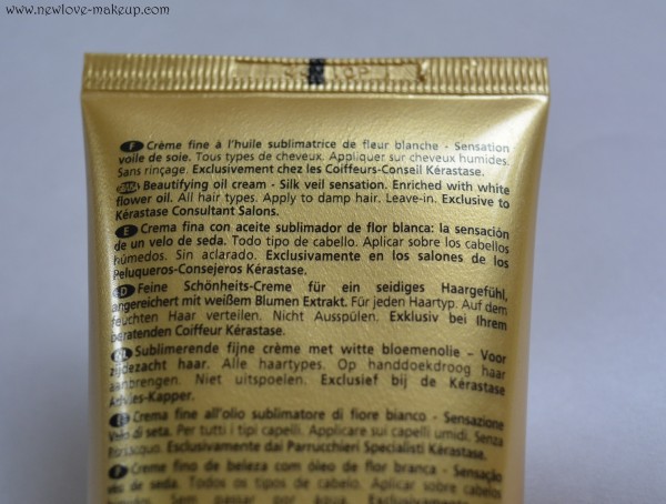 Kerastase Elixir Ultime Beautifying Oil Cream Review