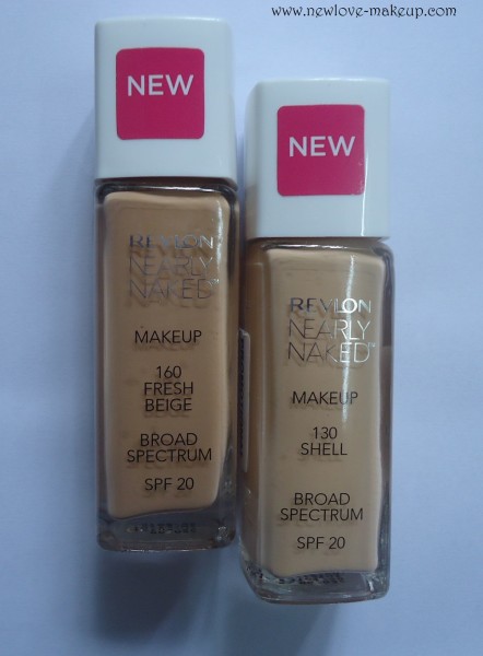 Revlon Nearly Naked Makeup & Pressed Powder Review,Swatches,Demo, Indian Makeup and Beauty Blog