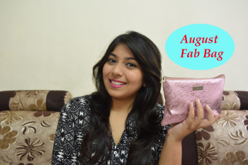 August Fab Bag Unboxing & Review, Indian Beauty Blog, Indian YouTuber