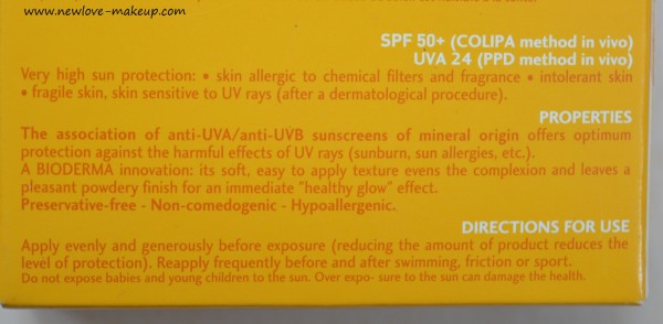 Bioderma Photoderm MAX Mineral Compact SPF 50+ Review, Indian Beauty Blog